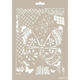 Cadence Sjabloon Vlinder MA07 21 x 29 cm