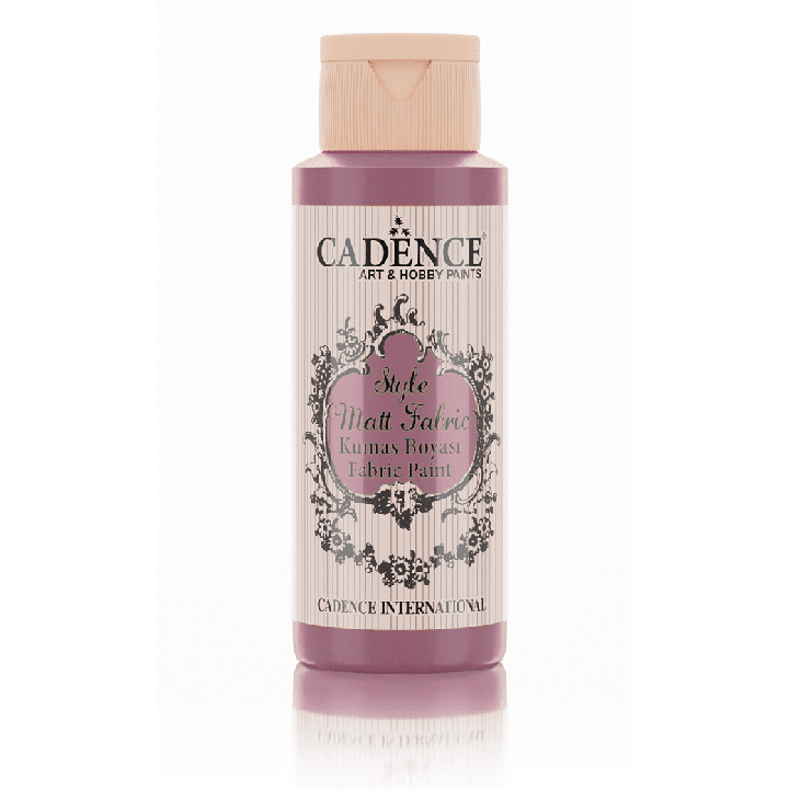 Cadence Style Mat Textielverf 59 ml As Roze