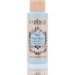 Cadence Style Mat Textielverf 59 ml Baby Blauw