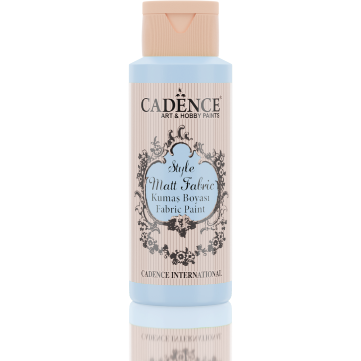 Cadence Style Mat Textielverf 59 ml Baby Blauw
