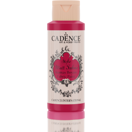Cadence Style Mat Textielverf 59 ml Crimson rood