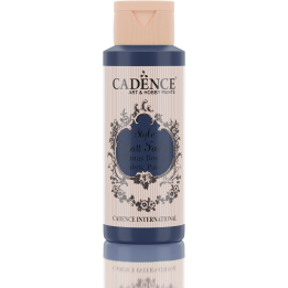 Cadence Style Mat Textielverf 59 ml Donker Blauw