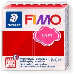 FIMO® Soft 57 gr kersenrood