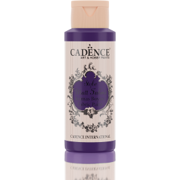Cadence Style Mat Textielverf 59 ml Donkerpaars