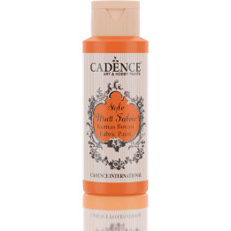 Cadence Style Mat Textielverf 59 ml Oranje