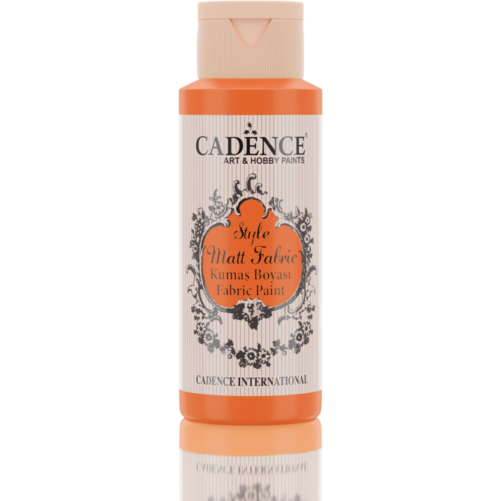 Cadence Style Mat Textielverf 59 ml Oranje