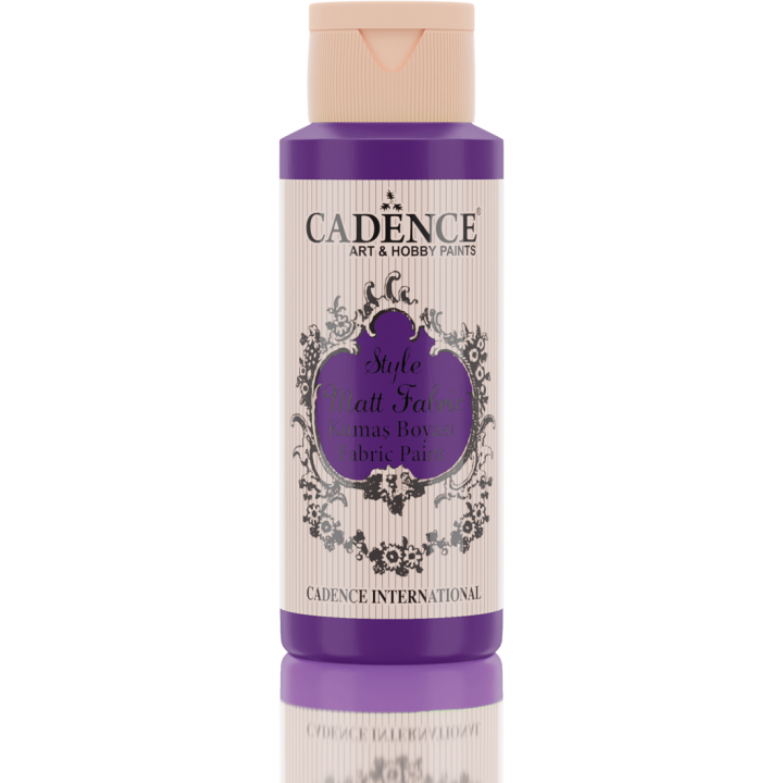 Cadence Style Mat Textielverf 59 ml Paars