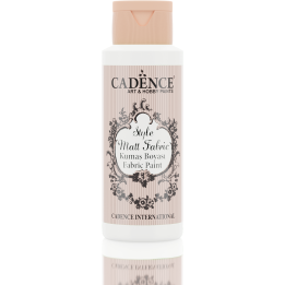 Cadence Style Mat Textielverf 59 ml Wit