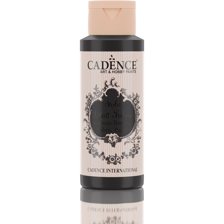 Cadence Style Mat Textielverf 59 ml Zwart