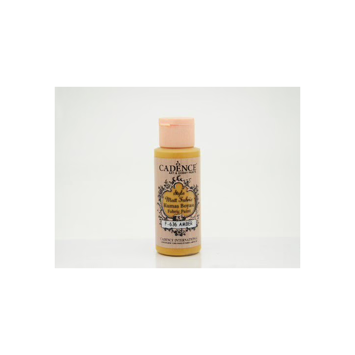 Cadence Style Mat Textielverf 59ml Amber