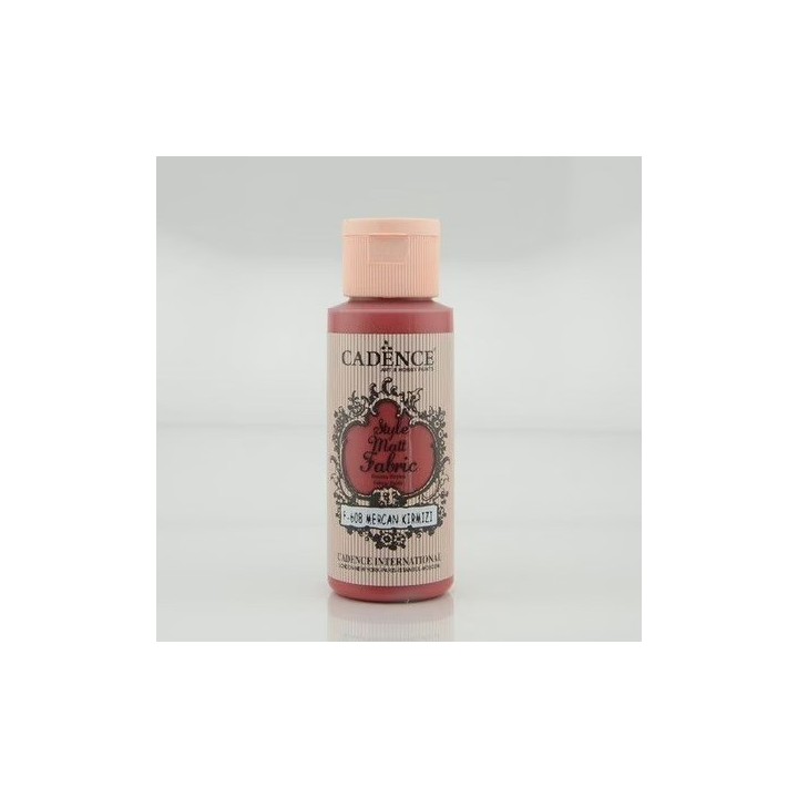 Cadence Style Mat Textielverf 59ml Coral Red