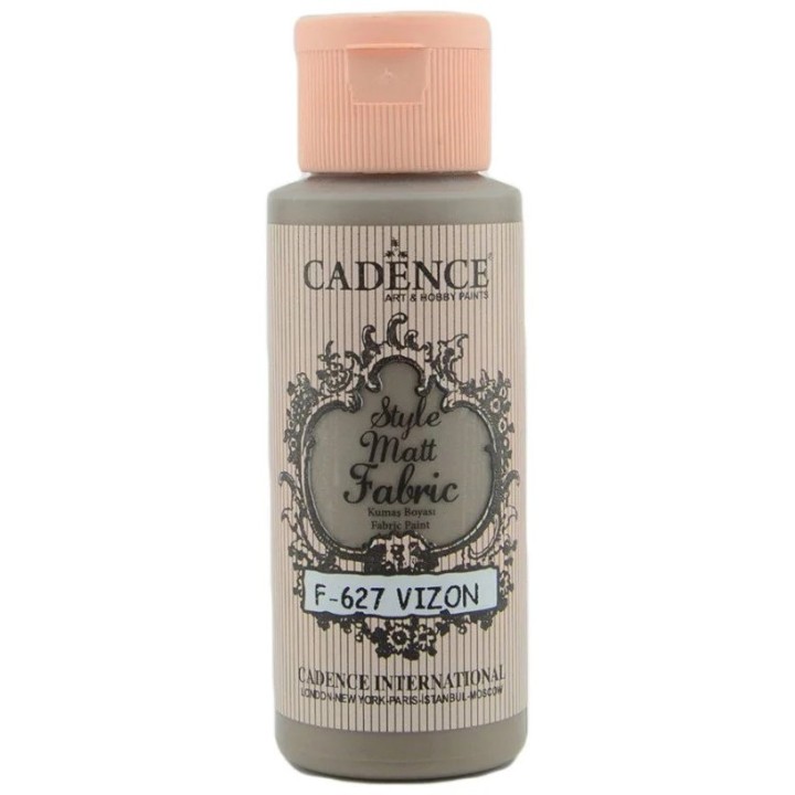 Cadence Style Mat Textielverf 59ml Paint Mink