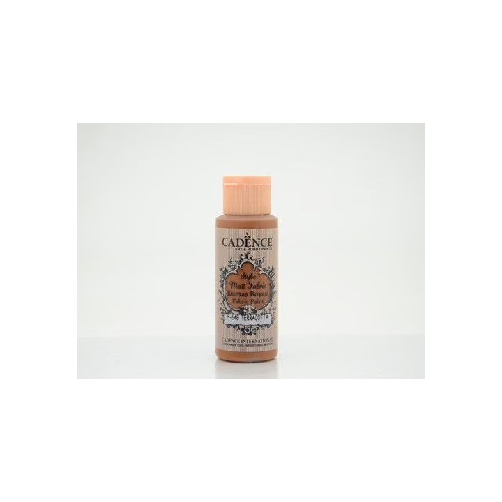 Cadence Style Mat Textielverf 59ml Terracotta
