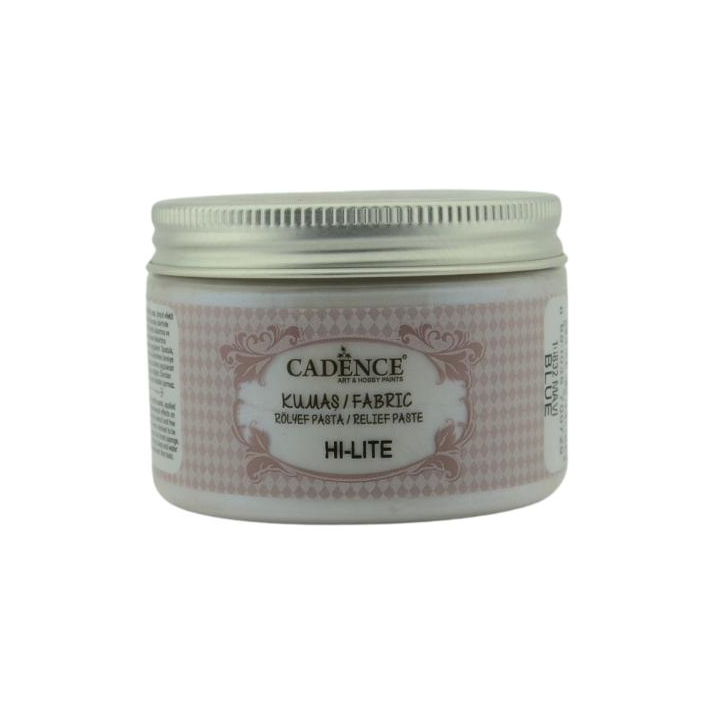 Cadence Textiel Hi Lite Metallic Relief Pasta 150 ml Blauw