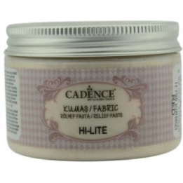Cadence Textiel Hi Lite Metallic Relief Pasta 150 ml Goud