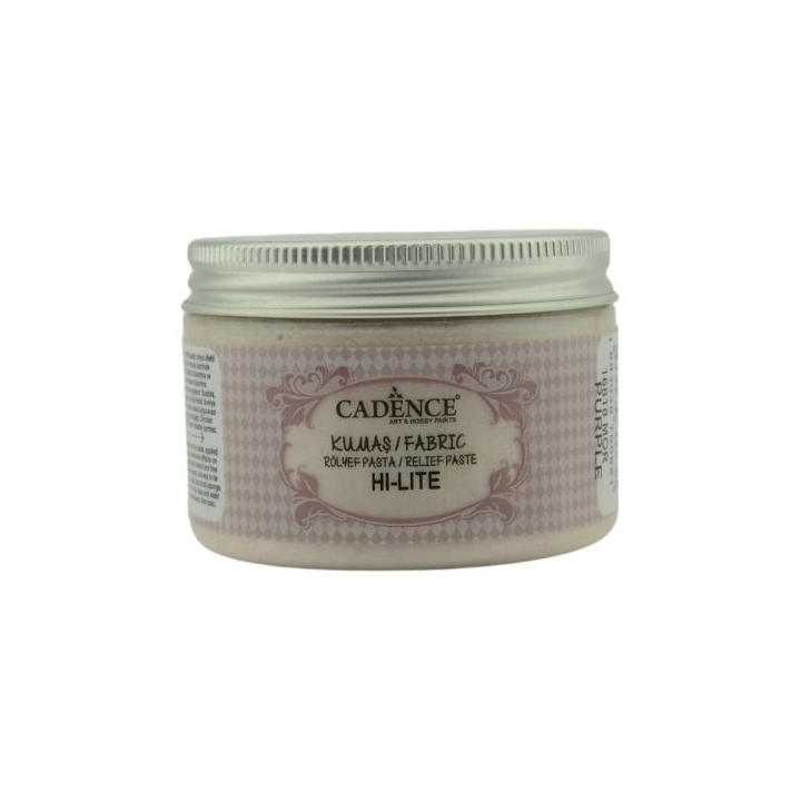 Cadence Textiel Hi Lite Metallic Relief Pasta 150 ml Paars