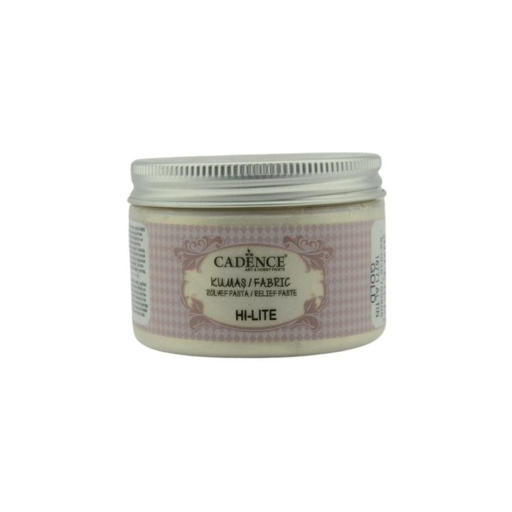 Cadence Textiel Hi Lite Metallic Relief Pasta 150 ml Rood