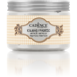 Cadence Textiel Metallic Relief Pasta 150 ml Parelmoer