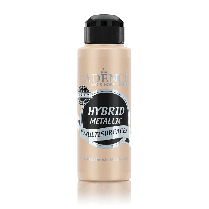 Cadence hybrid acrylverf metallic 120ml champagne