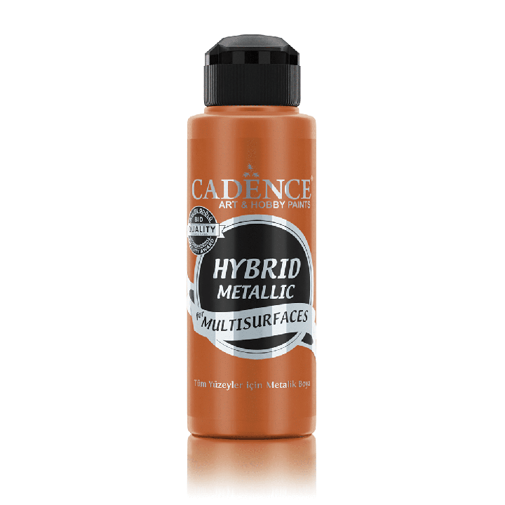 Cadence hybrid acrylverf metallic 120ml koper