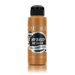 Cadence hybrid acrylverf metallic 120ml brons
