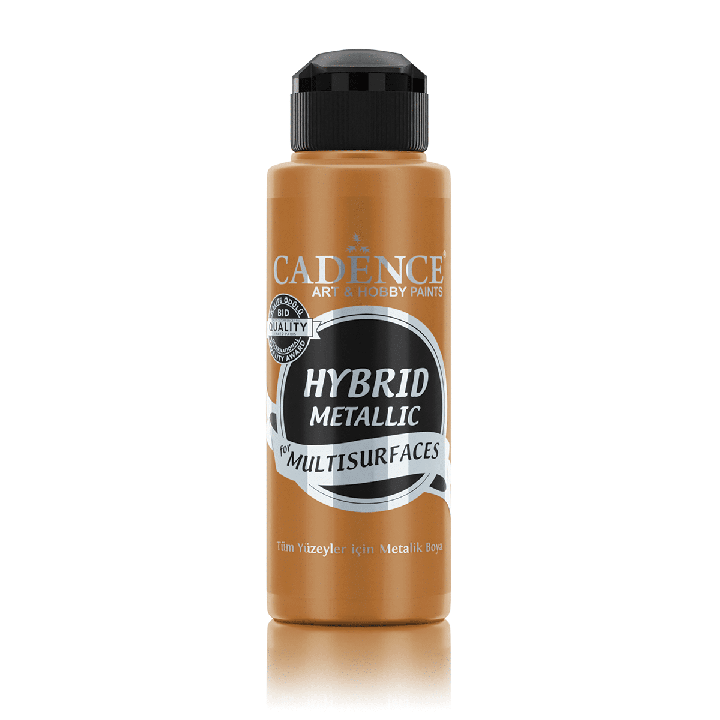 Cadence hybrid acrylverf metallic 120ml brons
