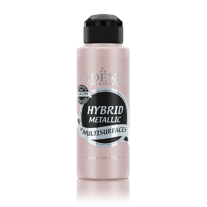 Cadence hybrid acrylverf metallic 120ml babyroze