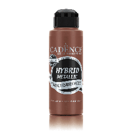 Cadence hybrid acrylverf metallic 120ml antiek rood