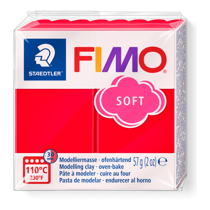 FIMO® Soft 57 gr indian rood
