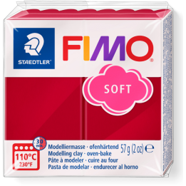 FIMO® Soft 57 gr kersenrood