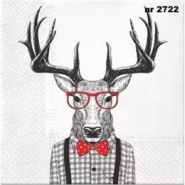 Oh Deer servet 33x33cm