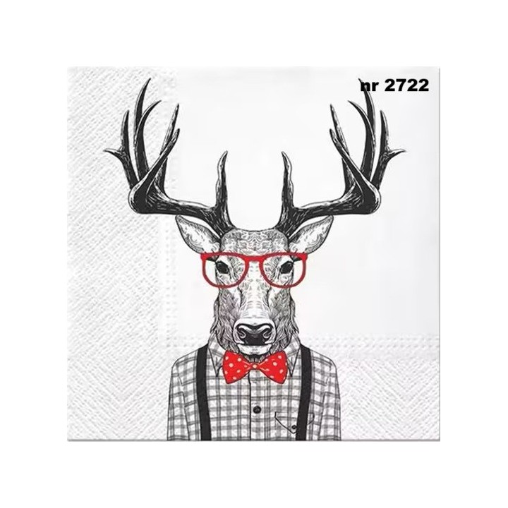 Oh Deer servet 33x33cm