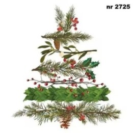Christmas Arbor servet 33x33cm