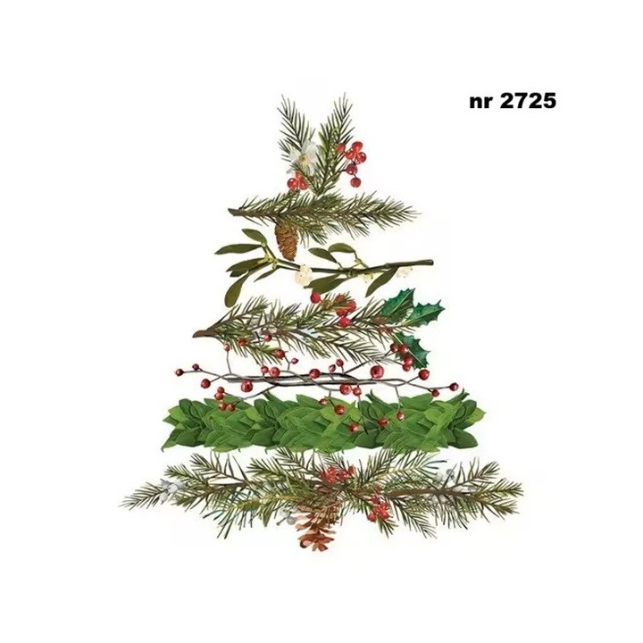 Christmas Arbor servet 33x33cm