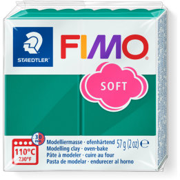 FIMO® Soft 57 gr smaragd groen