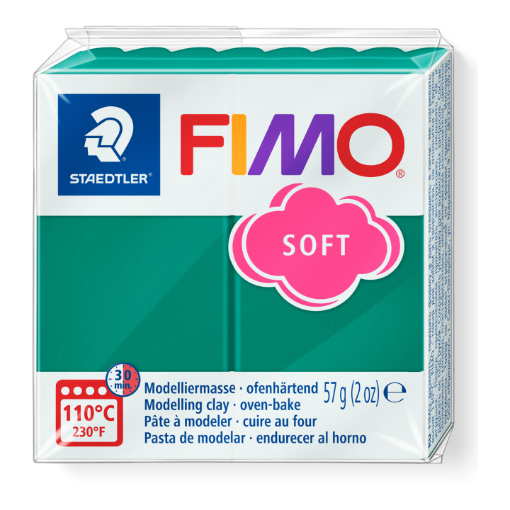 FIMO® Soft 57 gr smaragd groen