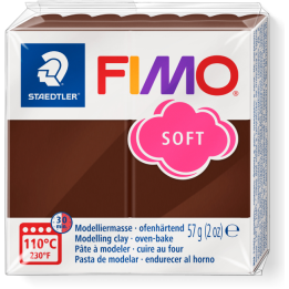 FIMO® Soft 57 gr chocolade