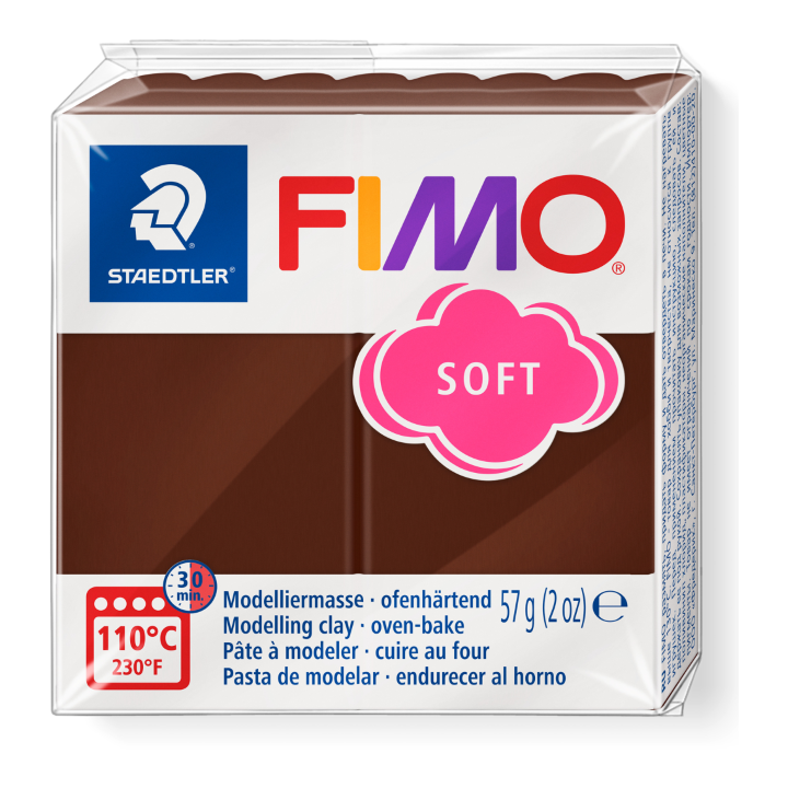 FIMO® Soft 57 gr chocolade