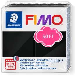 FIMO® Soft 57 gr zwart