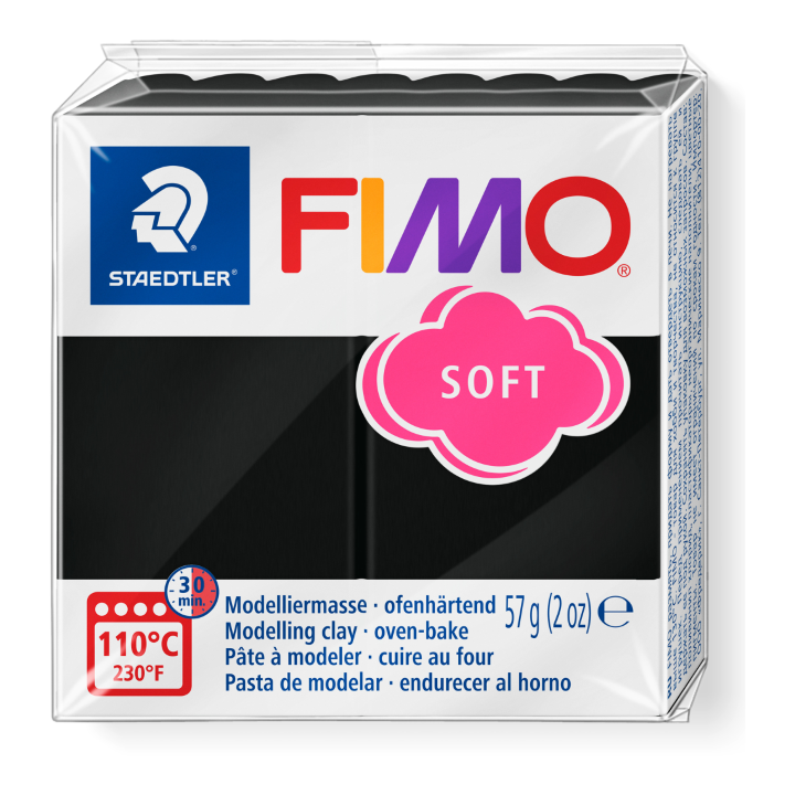 FIMO® Soft 57 gr zwart