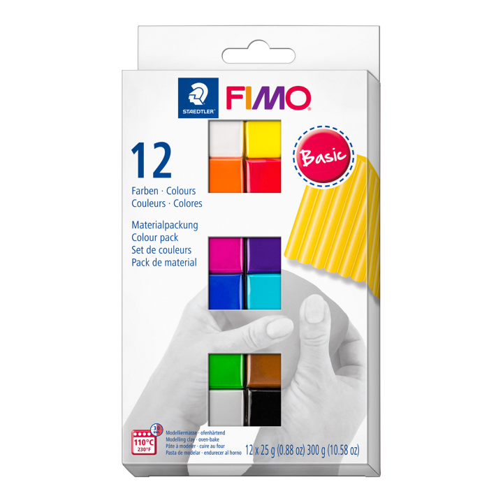 FIMO® Soft Basic Set 12x25 gr