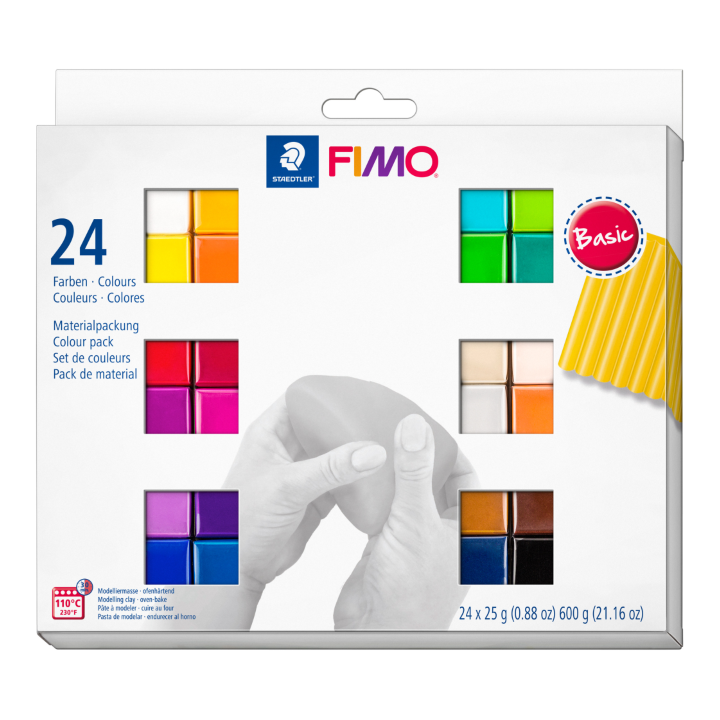 FIMO® Soft Basic Set 24x25 gr