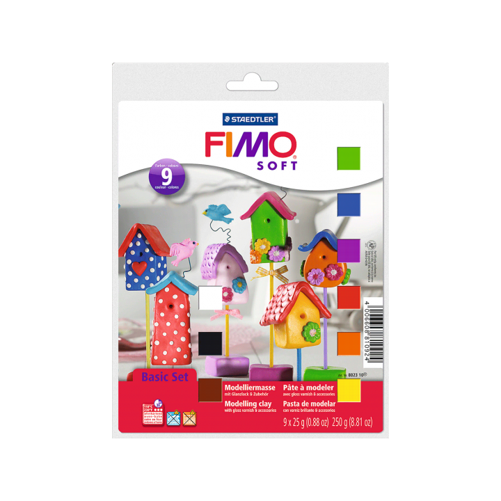 FIMO® Soft Basic Starter Set 9x25gr