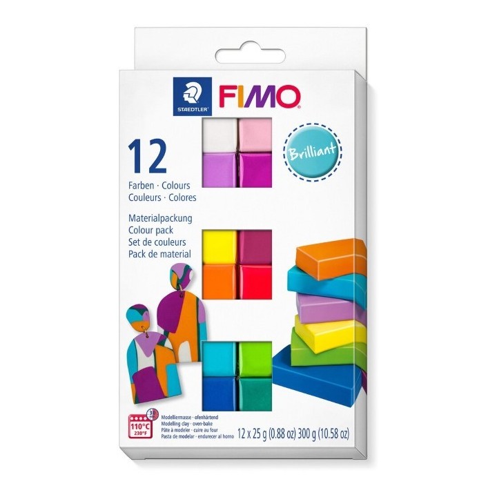 FIMO® Soft Brilliant Set 12x25 gr