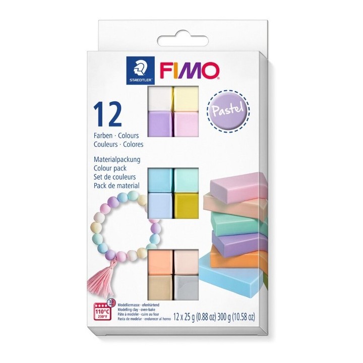 FIMO® Soft Pastel Set 12x25 gr