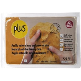 Plus Luchtdrogende Klei 1kg Okergeel