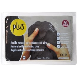 Plus Luchtdrogende Klei 1kg Zwart