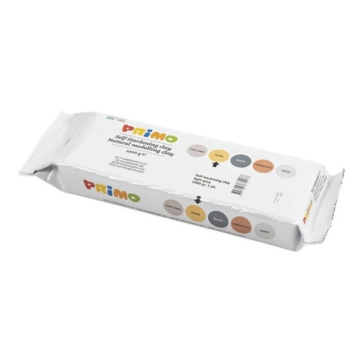 Primo Luchtdrogende Klei 1000 gr Lichtgrijs