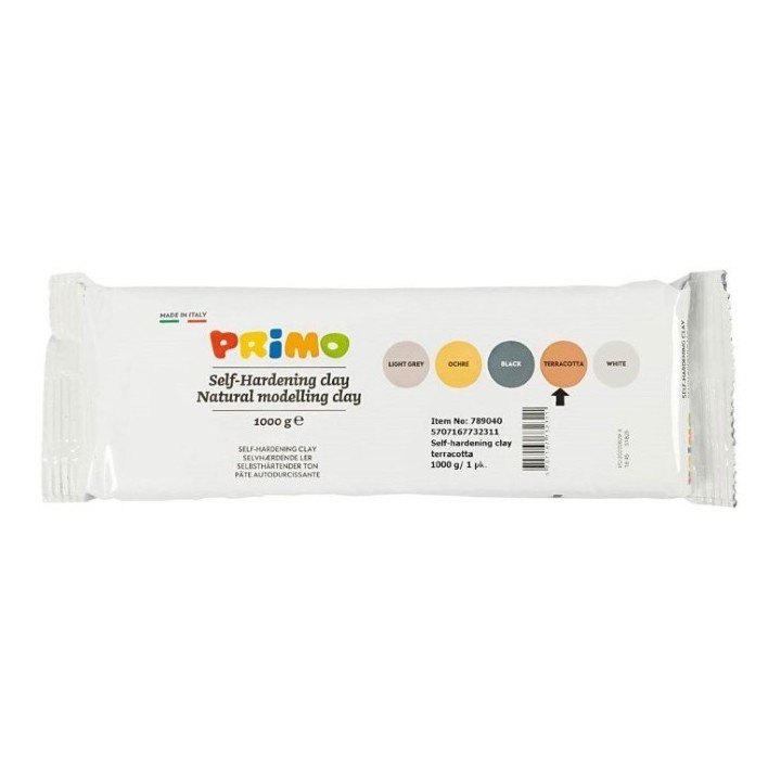 Primo Zelf-Hardende Klei 1kg Terracotta