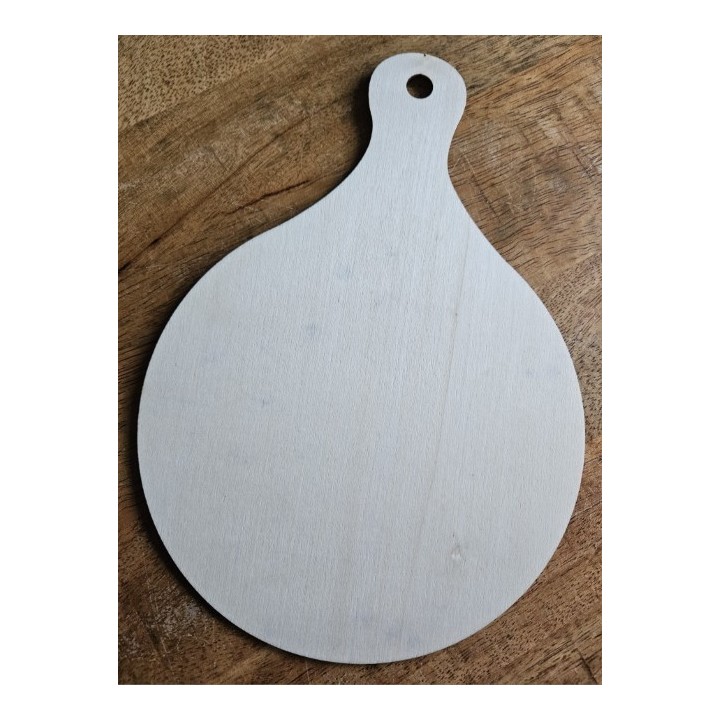 Serveerbord hout 23x16cm - 1 stuks